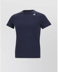 K-Way - Cotton Logo Print T-Shirt - Lyst