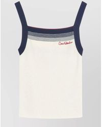 Valentino Garavani - Wool Embroidered Tank Top - Lyst