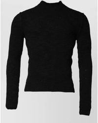 Dolce & Gabbana - Wool Knit Crew Neck Pullover Sweater - Lyst