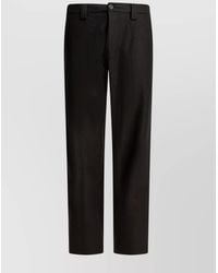 GR10K - Wool Straight-Leg Trousers - Lyst