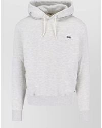Autry - Hooded Sweatshirt Drawstring Hood Ribbed Cuffs - Lyst