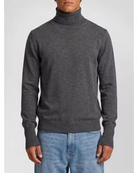 Ballantyne - Cashmere Fine-Knit Turtleneck Sweater - Lyst
