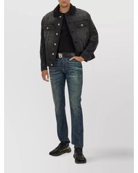 Balmain - Regular-Fit Denim Jacket - Lyst