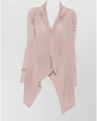 Rick Owens - Medium Wrap Jacket Open Front Design - Lyst