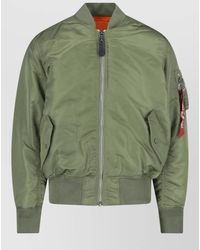 Alpha Industries - Nylon Oversized Reversible Padded Bomber Jacket - Lyst