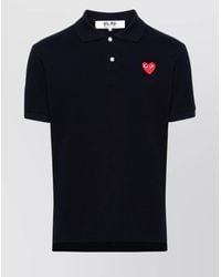 Comme des Garçons - Cotton Piqué Polo Shirt - Lyst