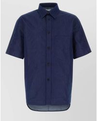 Givenchy - Denim Regular-Fit Short-Sleeve Shirt - Lyst