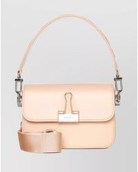 Off-White c/o Virgil Abloh - Binder Small Leather Shoulder Bag - Lyst