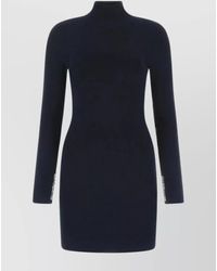 Alexander Wang - Fitted Mini Dress With Raglan Sleeves - Lyst
