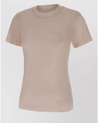 Filippa K - Lyocell Cashmere Crew Neck Short Sleeve T-Shirt - Lyst
