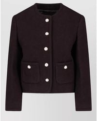 DUNST - Wool Single-Breasted Coat - Lyst