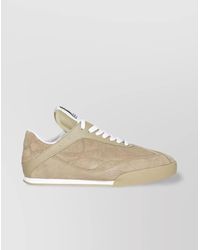 Chloé - Quilted Low-Top Lace-Up Rubber Shoes - Lyst