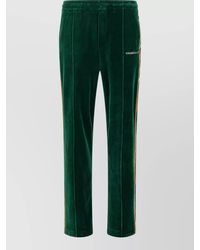 CASABLANCA - Velvet Straight Leg Track Pants - Lyst