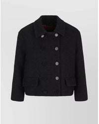 Gucci - Wool Bouclé Double-Breasted Jacket - Lyst