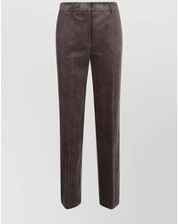 Ermanno Scervino - Tailored Trousers With Pockets And Loops - Lyst