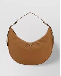 Prada - Na Leather Shoulder Bag - Lyst