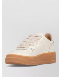 Autry - Medalist Low Sneakers Rubber Sole - Lyst