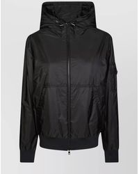 Moncler - Hooded Jacket With Side Pockets And Cuffs - Lyst