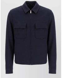 Lardini - Single-Breasted Coat - Lyst