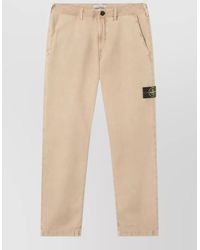 Stone Island - Pants Belt Loops Back Pocket - Lyst