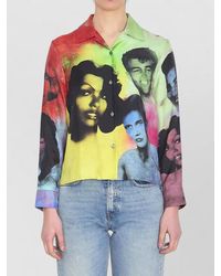 Versace - Silk Shirt - Lyst