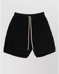 Rick Owens - Cotton Relaxed-Fit Long Cargo Shorts - Lyst