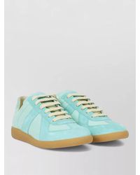 Maison Margiela - Replica Lace Up Shoes Suede Leather - Lyst