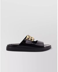 Givenchy - Liquid Dad Leather Slides With 4G Hardware - Lyst