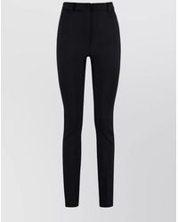 Sportmax - Slim-Fit Wool Trousers - Lyst