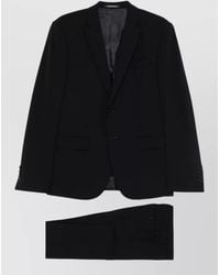Emporio Armani - Virgin Wool Single-Breasted Slim-Fit Suit - Lyst