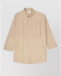 Ambush - Cotton Single Breasted Coat - Lyst