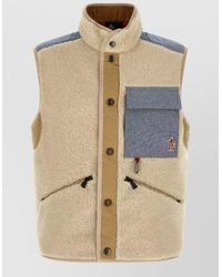 Moncler - Teddy & Chambray Vest - Lyst