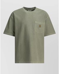 Carhartt - Crew Neck Short Sleeve Pocket T-Shirt - Lyst