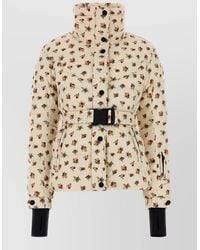Moncler - Printed Down Parka Coat - Lyst