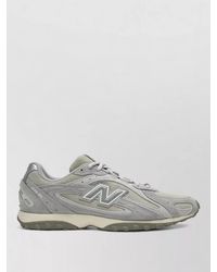 New Balance - Mesh Suede Panel Low Top Sneakers - Lyst