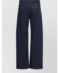 Agolde - High-Rise Wide-Leg Jeans - Lyst
