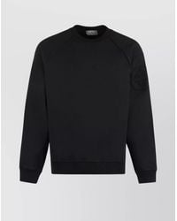 Stone Island - Ribbed Crew-Neck Cotton Sweatshirt With Long Sleeves - Lyst
