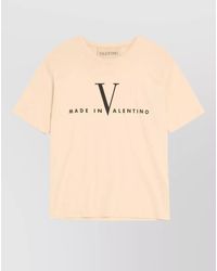 Valentino Garavani - Cotton Regular-Fit Printed Short-Sleeve T-Shirt - Lyst
