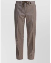 Briglia 1949 - Trousers Tailored Belt Loops Back Pocket - Lyst