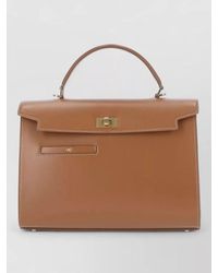 Anya Hindmarch - Chubby Leather Shoulder Bag - Lyst