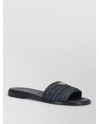 Prada - Heel Sandals Open Toe Flat Sole - Lyst