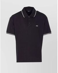 Amiri - Polo Shirt With Short Sleeves And Collar - Lyst