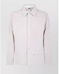 New Balance - Stretch Corduroy Overshirt - Lyst