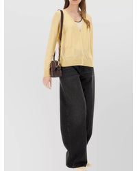 Paul Smith - V-Neck Knit Cardigan With Ribbed Cuffs And Pockets - Lyst