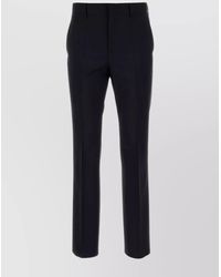 Valentino Garavani - Wool Blend Tailored Trousers - Lyst