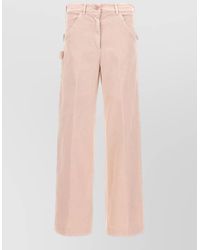 Nude - Wide Leg Cargo Pants Multiple Pockets - Lyst
