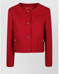 Patou - Virgin Wool Box Jacket - Lyst