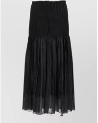 Paloma Wool - Long Lupe Skirt Lightweight Sheer Tiers - Lyst