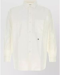 Nanamica - Cotton Blend Oversize Shirt Chest Pocket - Lyst