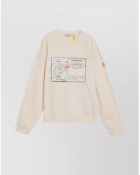 Moncler Genius - Crew Neck Graphic Print Long Sleeves - Lyst